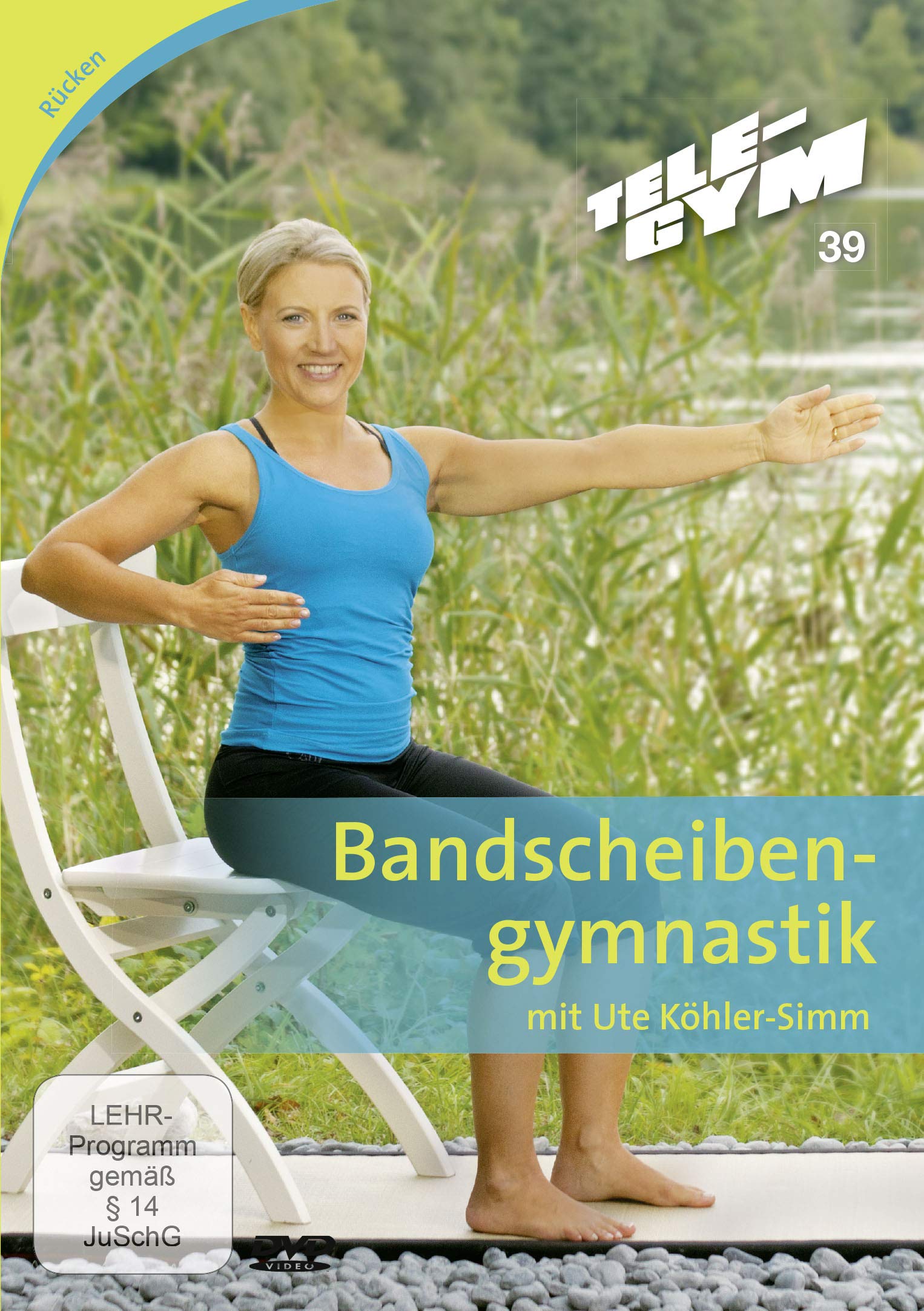 TELE-GYM 39 Bandscheibengymnastik disco DVD de ejercicios para cuidar la espalda en casa