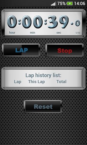Digital Stopwatch - Cronômetro