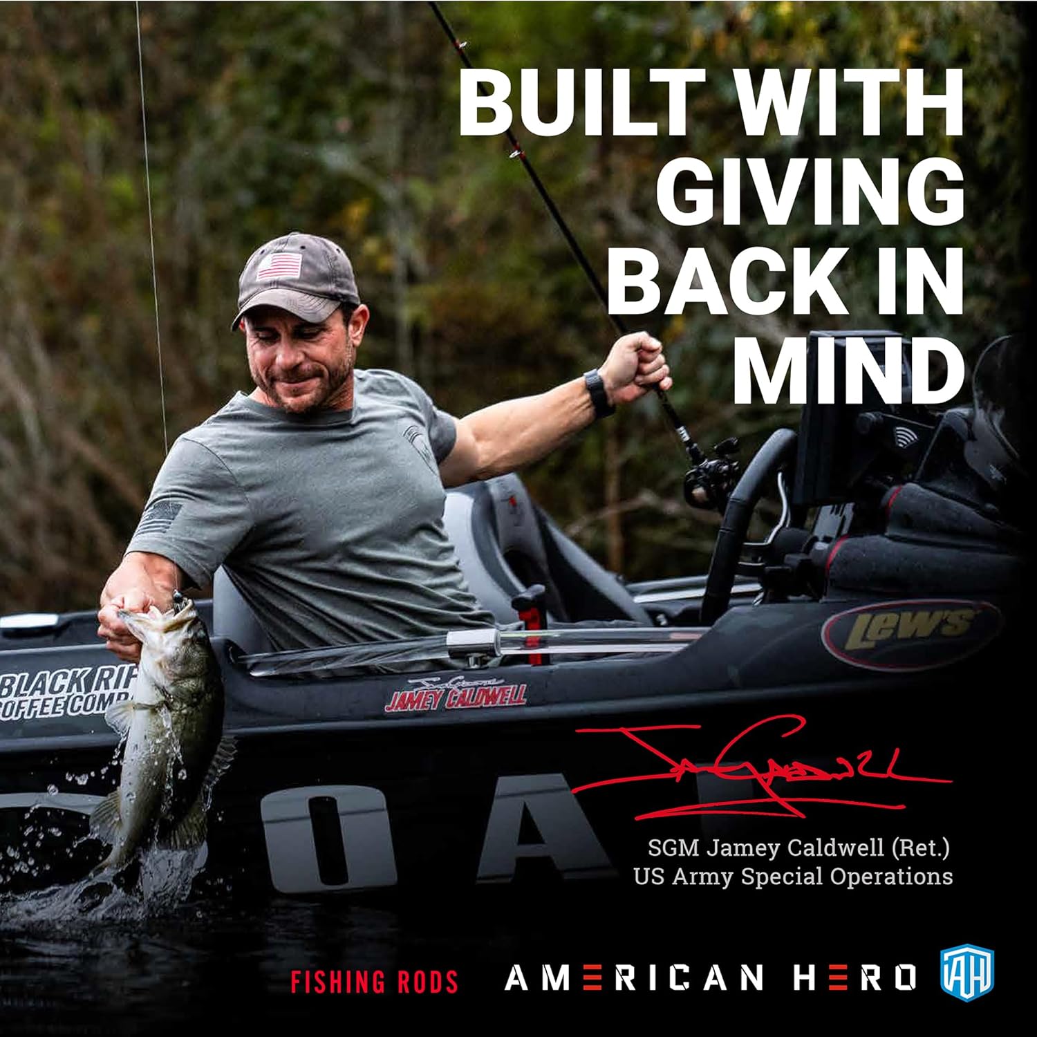 Lew'sLews Fishing, American Hero Speed Stick Rod, Flipping, Heavy, 7'6"