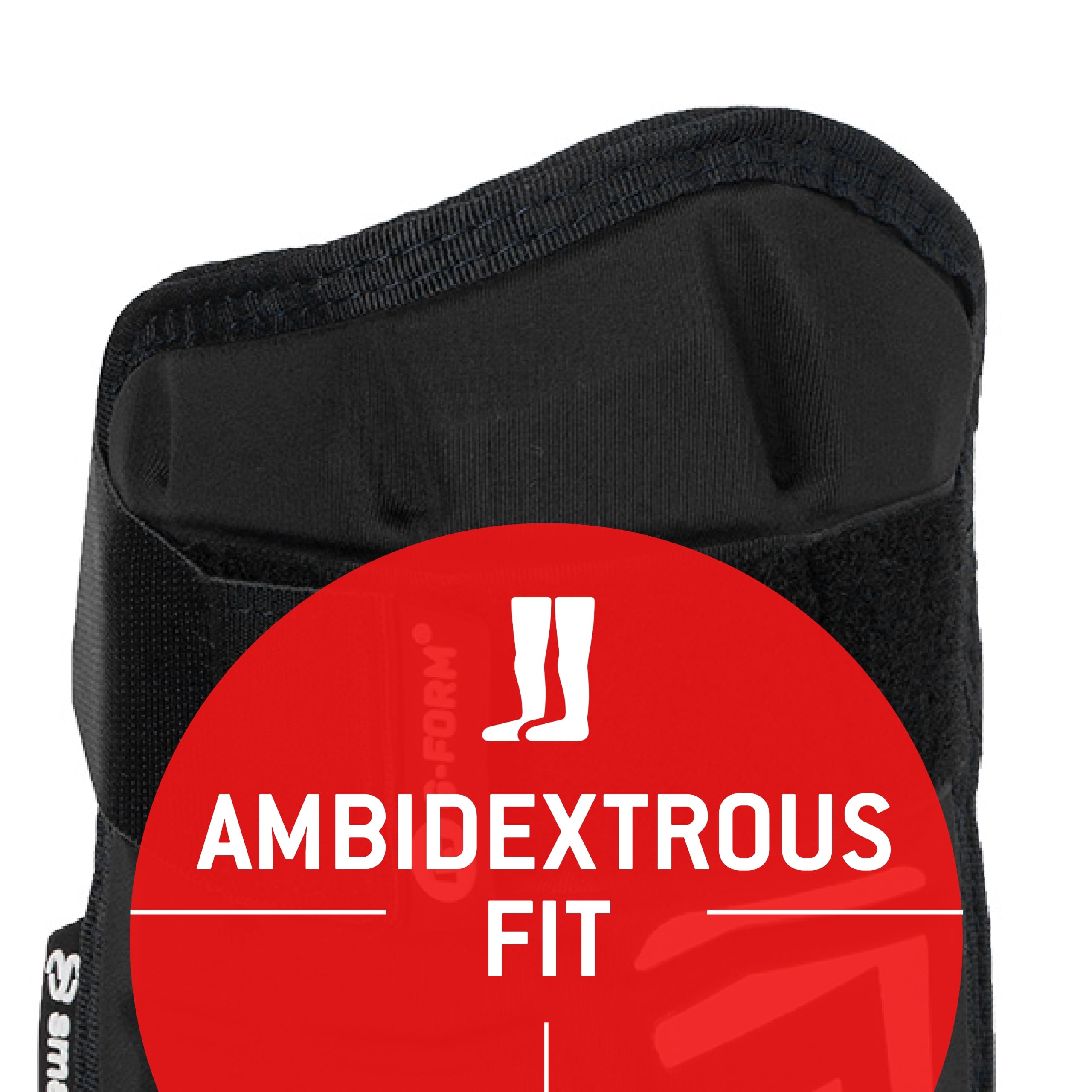 G-Form Elite Batter's Leg Guard For Youth - Flexible Shin, Ankle & Foot Protection For Baseball