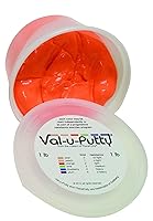 Vista 11 de Fabrication Enterprises 10-3952 Val-U-Putty Masilla de ejercicio, naranja (suave), 5 lb.