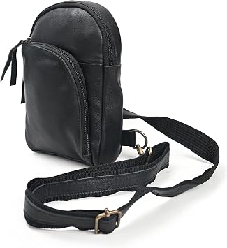 Genuine Leather Sling Bag For Men And Women