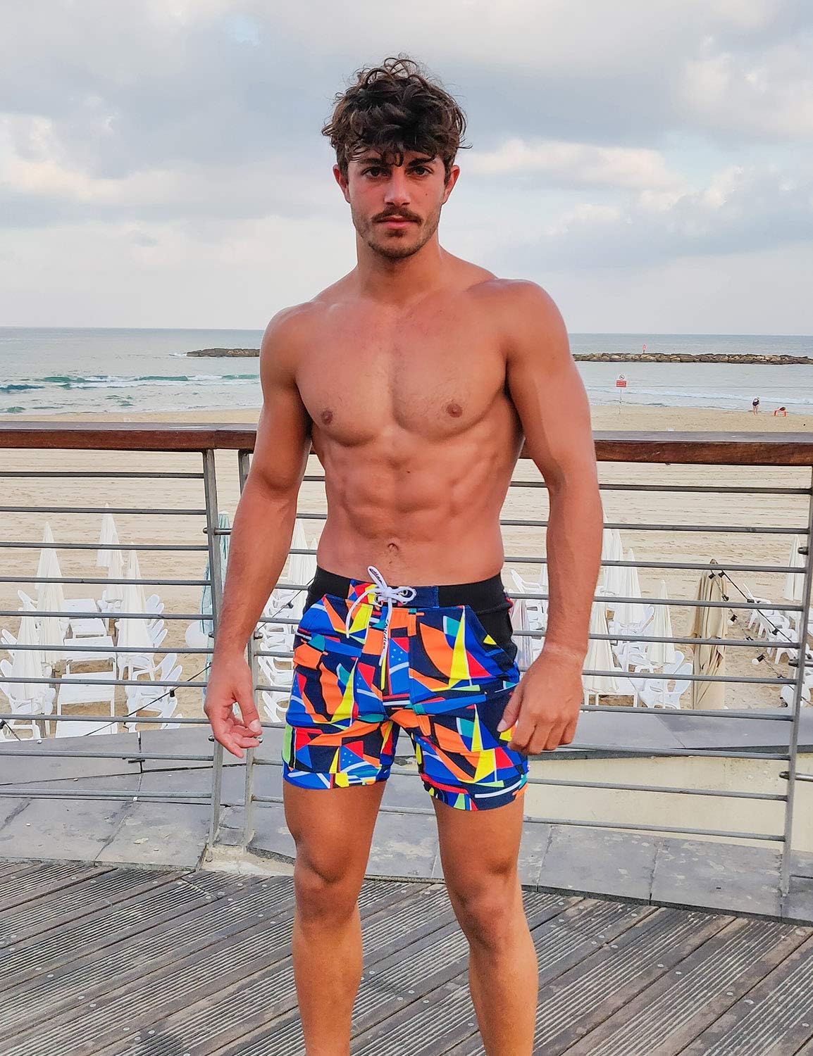 Taddlee Men Swimwear Swimsuits Swim Boxer Briefs Bikini Board Shorts Long Trunks