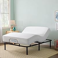 Vista 8 de Linenspa - Base de cama ajustable - Inclinación independiente de cabeza y pie - Motor potente y silencioso - Fácil montaje sin herramientas - Para