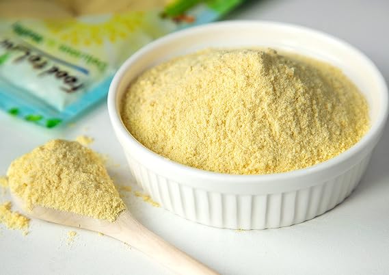 Food to Live Organic Corn Flour, 5 Pounds Non-GMO, Whole Grain, Finely Ground Meal, Vegan, Kosher, Bulk Yellow Milled Maize. Great for Cooking and Baking Cornbread, Pancakes, and Tortillas.