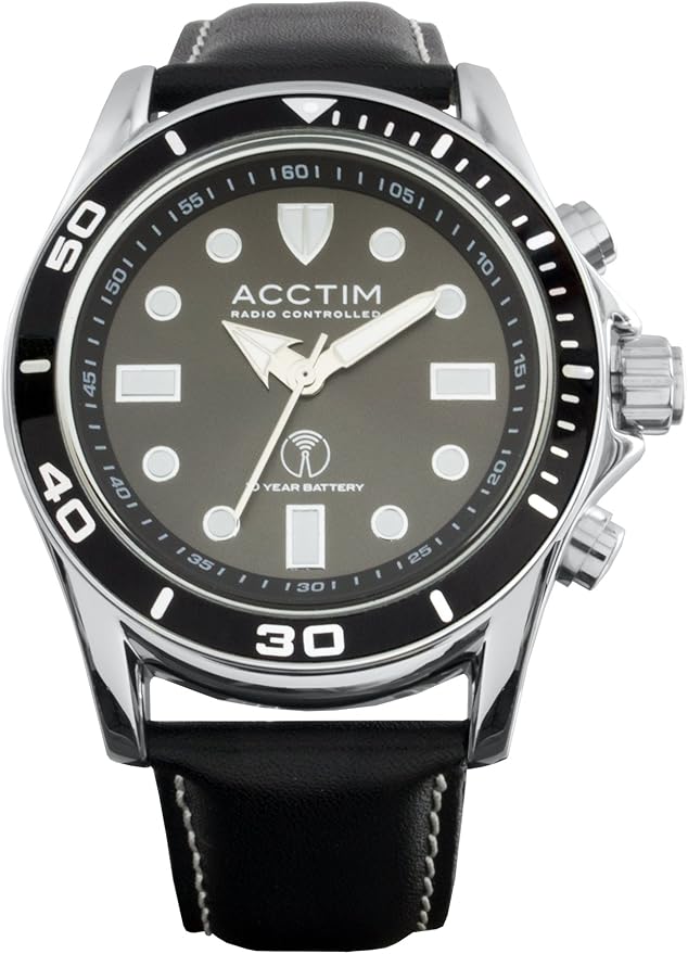 Acctim Radio Controlled Watches Mens Watch 60193 Amazon.co.uk
