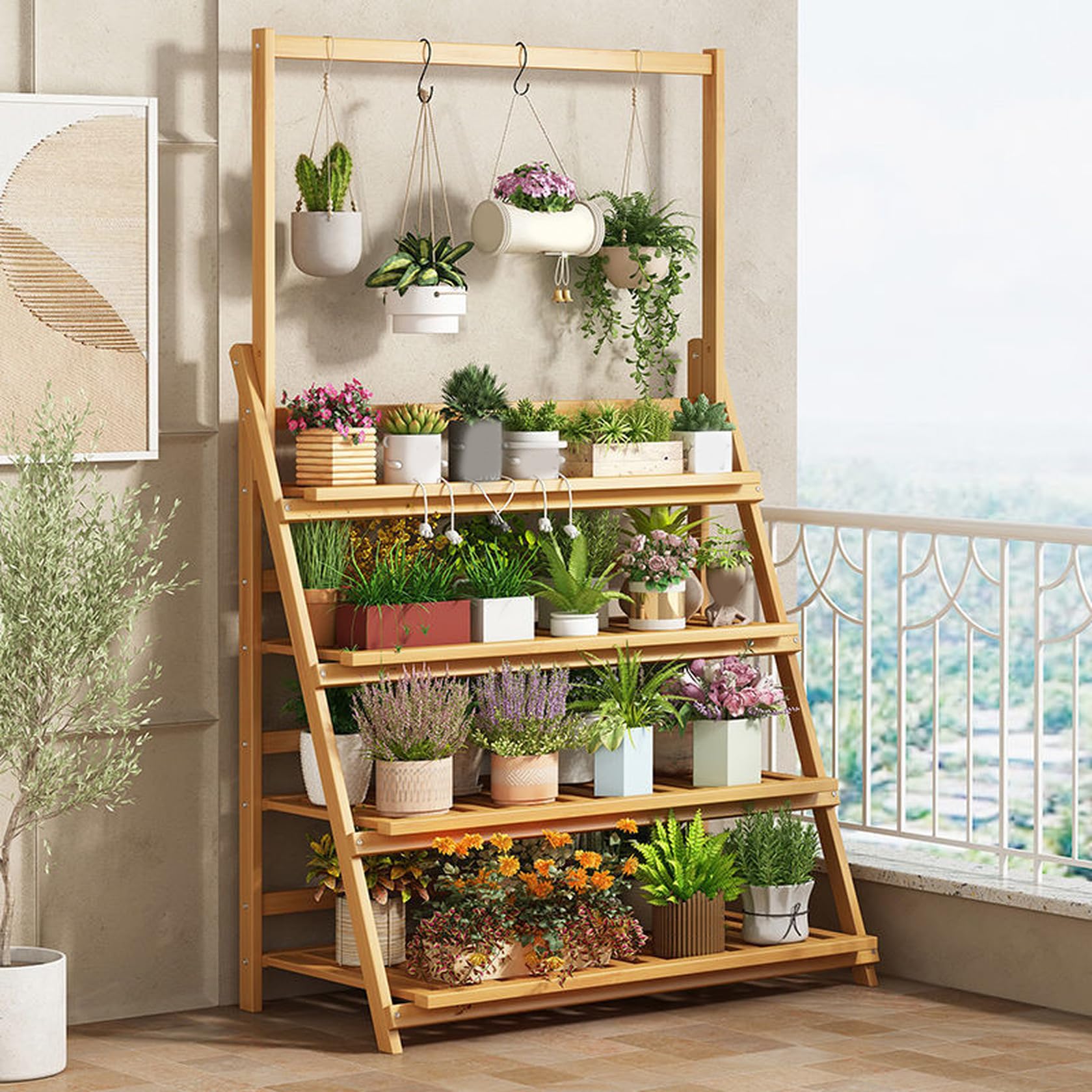 プラントスタンド ストライプデザイン Amazon.co.jp: MJKQ9 フラワースタンド 室内 82*30*159 屋外 ガーデン