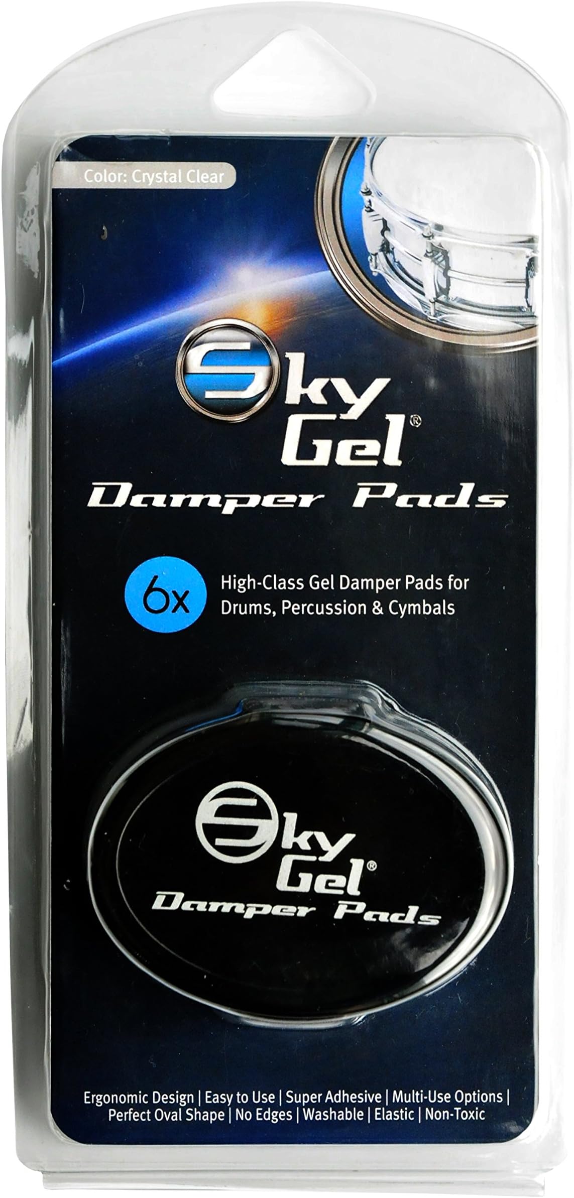 SKDPCL Gel Damper Pads - Clear