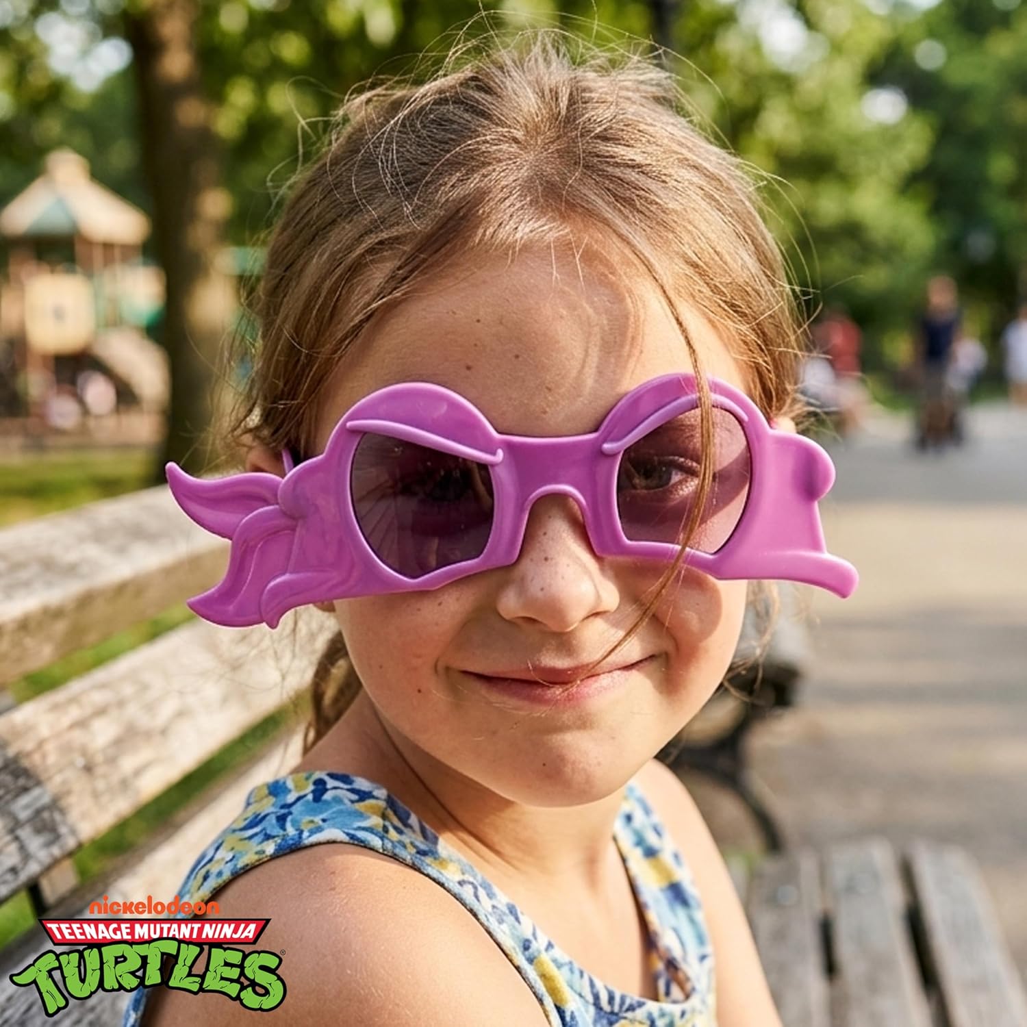 Teenage Mutant Ninja Turtle Child Sunglasses | TMNT Leonardo, Michelangelo, Donatello & Raphael Costume Accessory for Kids