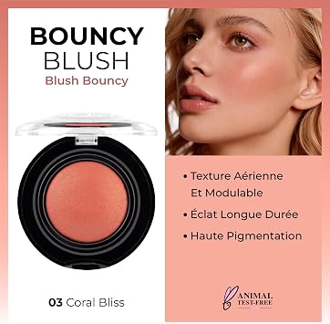 Note Cosmetics Bouncy Blush 03 Coral Bliss Yumuşak Kremsi Allık