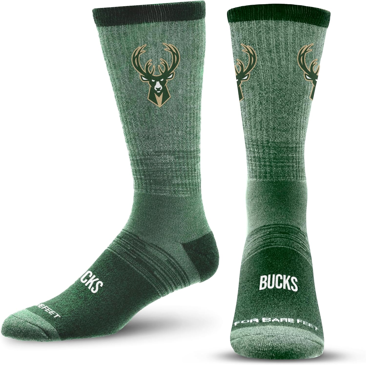 For Bare Feet NBA Unisex Team Tonal Color Crew Sock