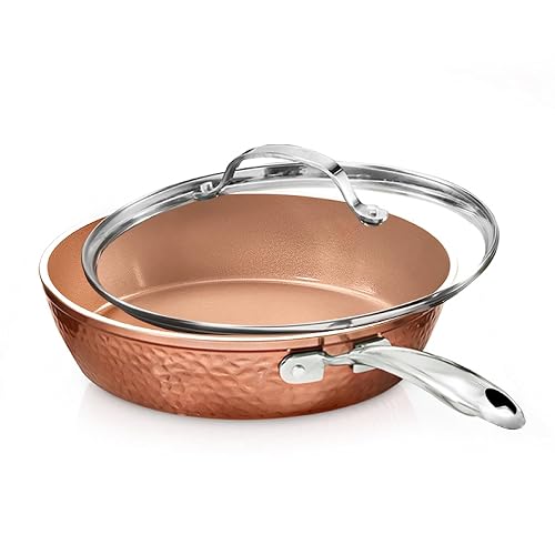 10 Inch Hammered Non Stick Frying Pans, Nonstick Frying Pan