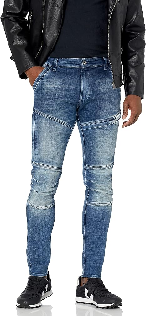 G-STAR RAW Rackam Jeans Skinny Fit 3D, Cielo Chiaro Sbiadito, 40 W/34 L  Uomo : Amazon.it: Abbigliamento