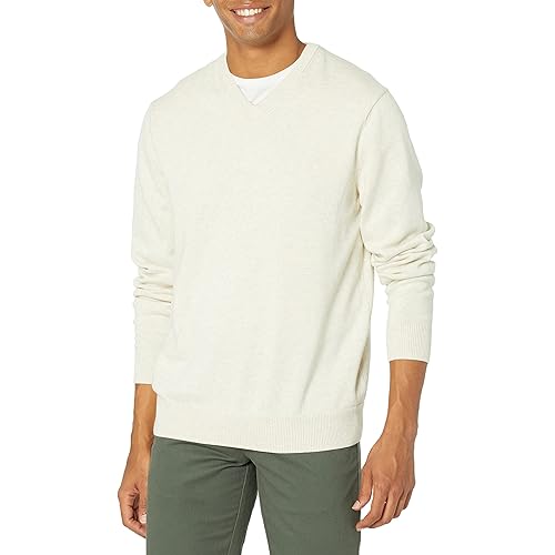 Amazon Essentials Men's V-Neck Sweater (Available in Big & Tall)