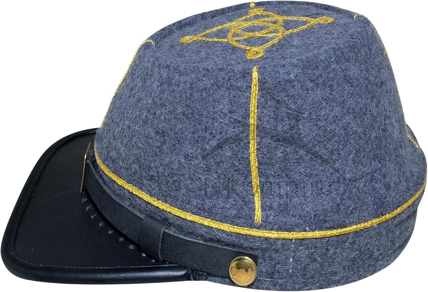 American Civil War Officer 1st Lieutenant Kepi (CSA)