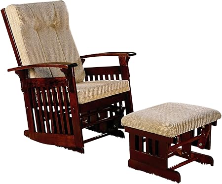 espresso glider rocker