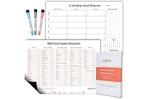 Baby First Food Tracker Magnetic Baby Food Checklist