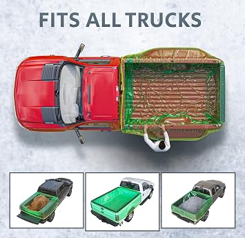Truck Bed Bag 101 x 75 x 50, Waterproof Dumpster Bag for Hauling - 1 Pack