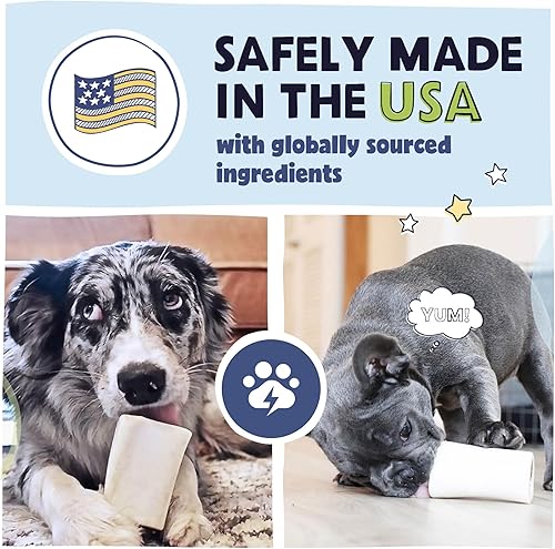 Miniatura 4 de Huesos de perro rellenos (clavores mantequilla de maní, queso, tocino, carne de res, etc.) Hecho en Estados Unidos, rellenos a granel de 3 a 6