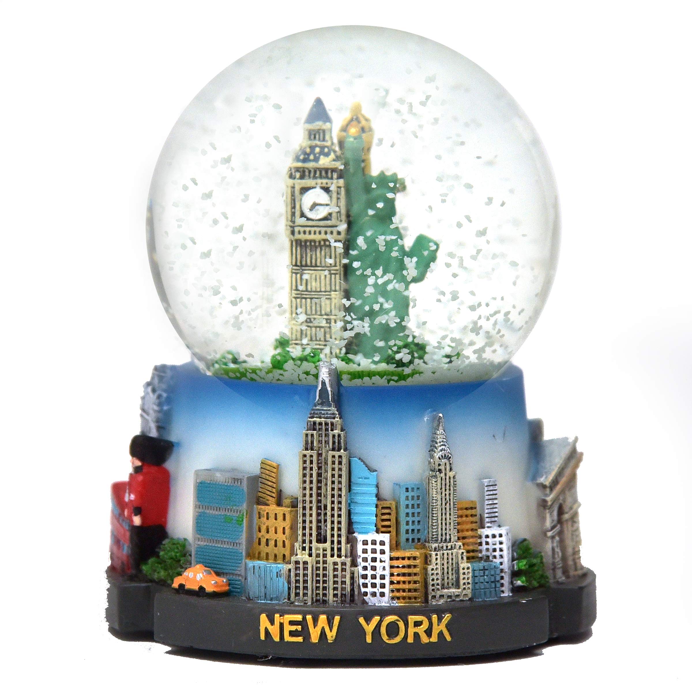 Amazon.co.jp: Paris - ニューヨーク - ロンドン スノードーム 65mm