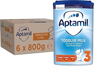 3 Toddler Baby Milk Powder Formula 1-2 Years 800g (Pack of 6)