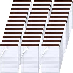 Ctosree 5x8 Legal Pads 36 Pcs Notebook Small Note Pads 65 GSM Paper College Ruled Legal Pad with