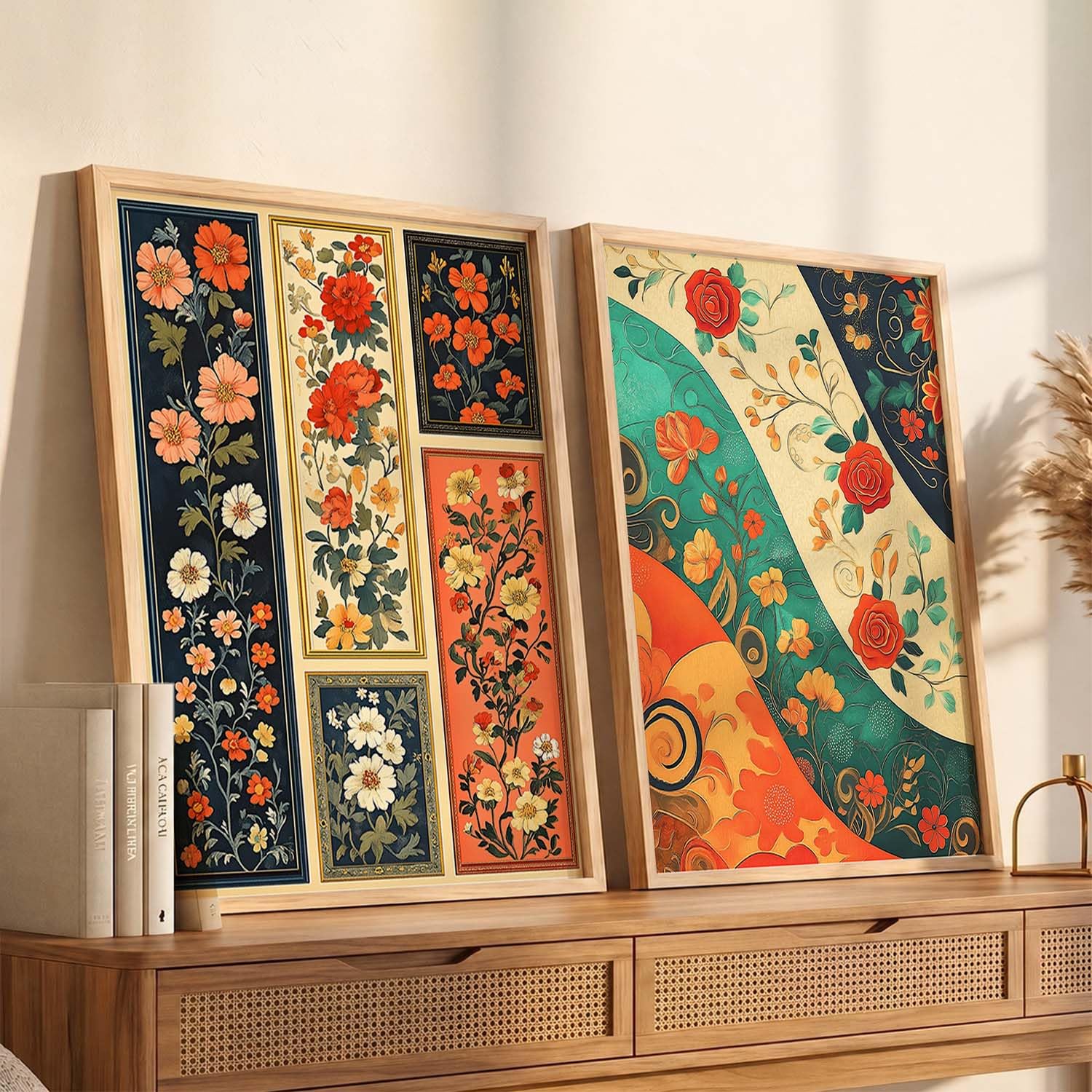 Madhubani Wall Art Paintings - Indian Home Decor -17