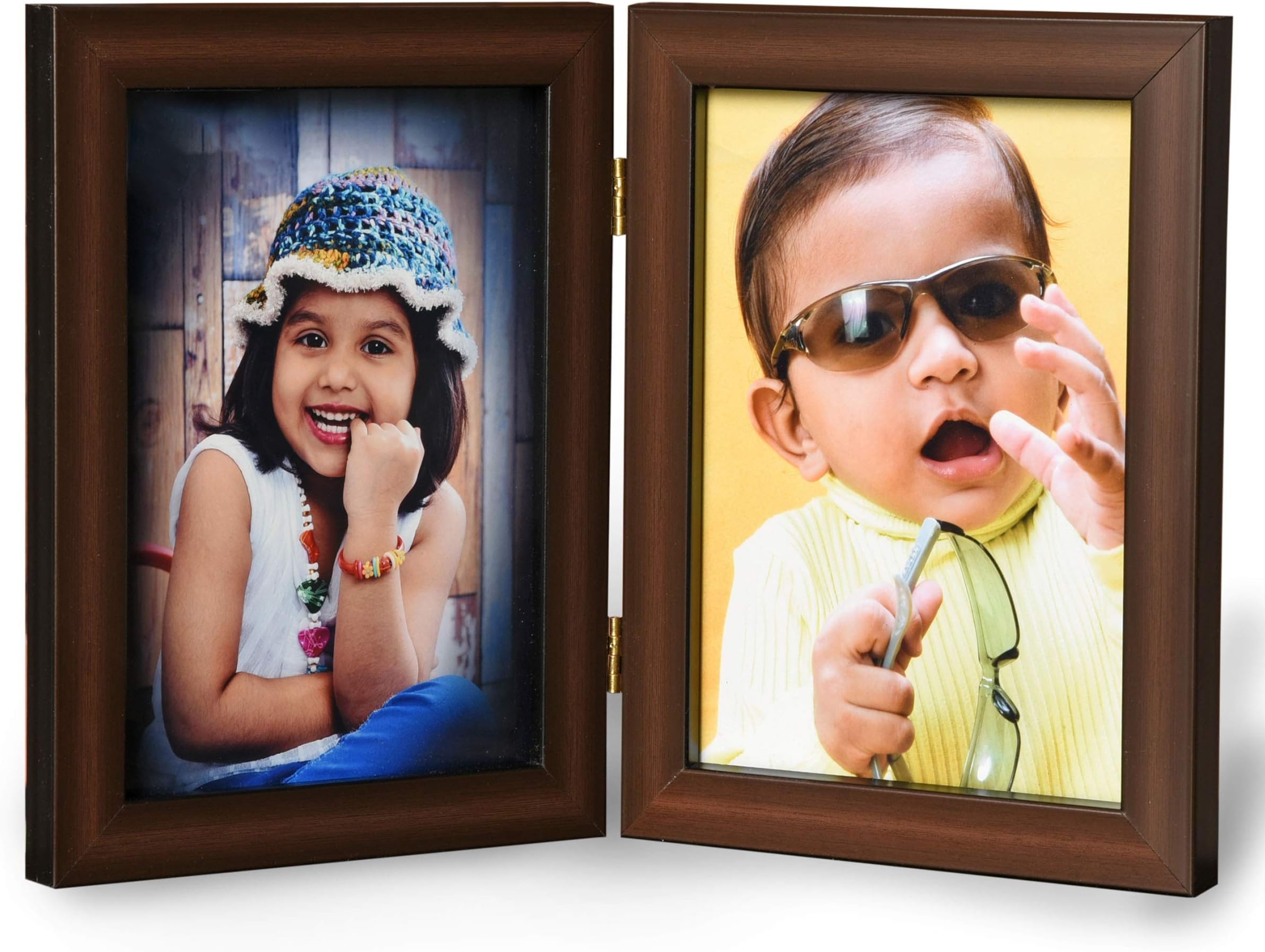 Ajanta Royal Couple Photo Frame Insert : A-25B(6x8) (Brown)
