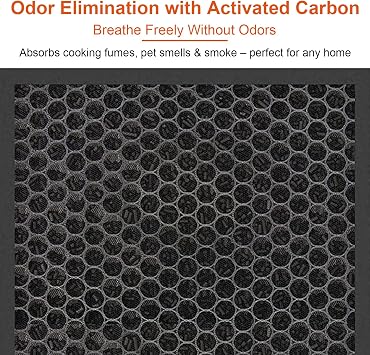 2-Pack Core Mini Filter for LEVOIT HEPA Air Purifier, Core Mini-RF, White | 3-in-1 HEPA & Activated Carbon, Include 2 Filters + 6 Aroma Pads, Remove Dust Pet Hair Odour Smoke for Home, Kitchen, Office