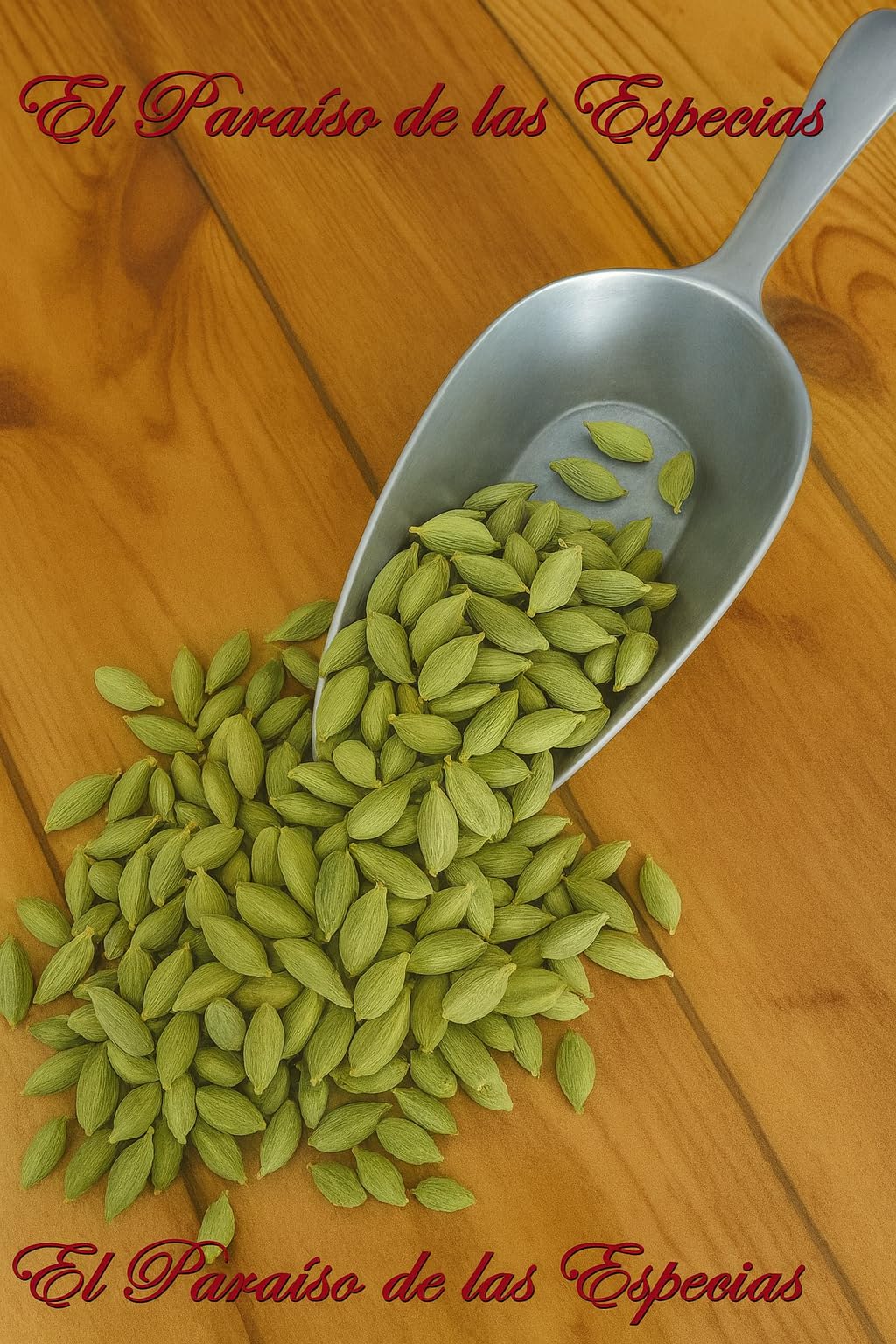 Cardamomo Grano 1000 gr - Cardamomo Semillas 100% Natural - Cardamomo verde 1 Kg