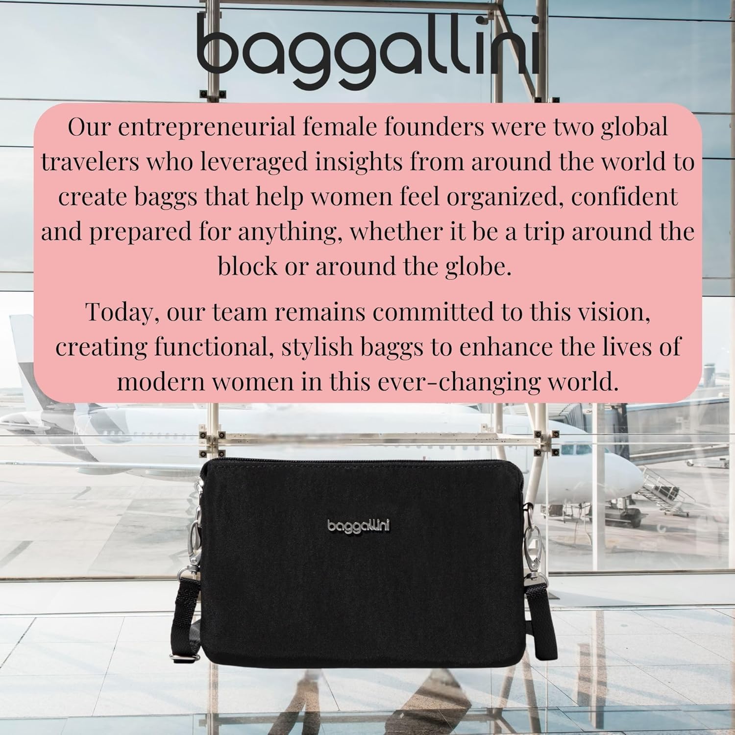 Baggallini womens The Only Mini Bag - Image 7