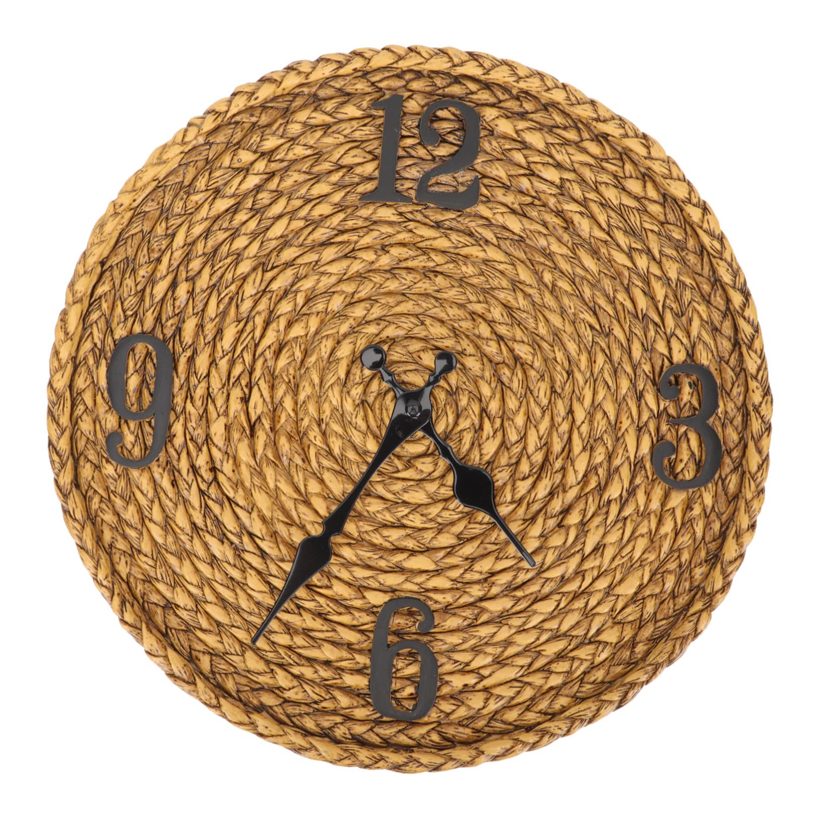 Horloge murale vintage Cabilock en résine pour sublimer votre terrasse ou cuisine