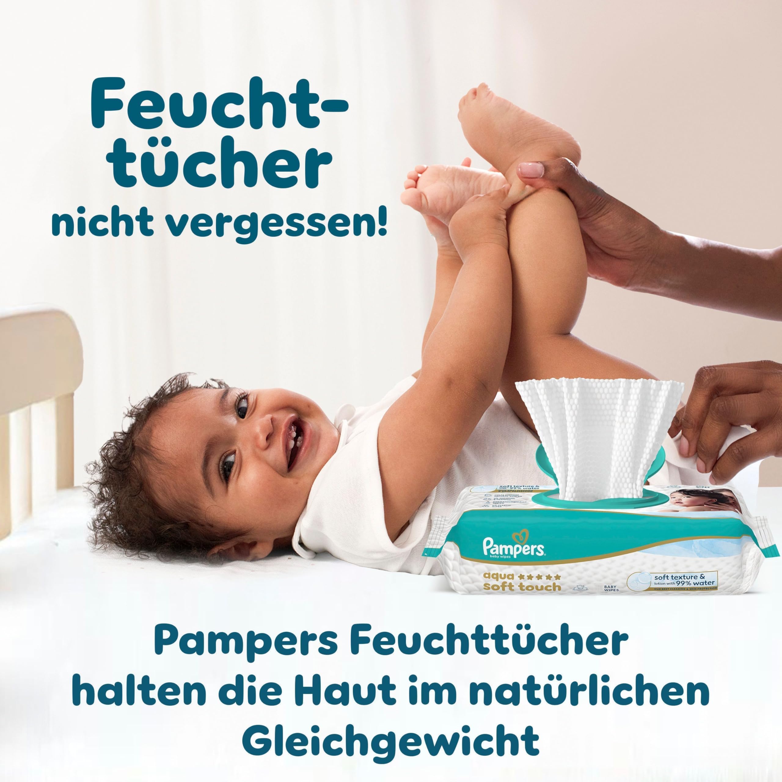 Pampers Baby-Dry Größe 8 144 Windeln 17kg+ Auslaufschutz Komfort