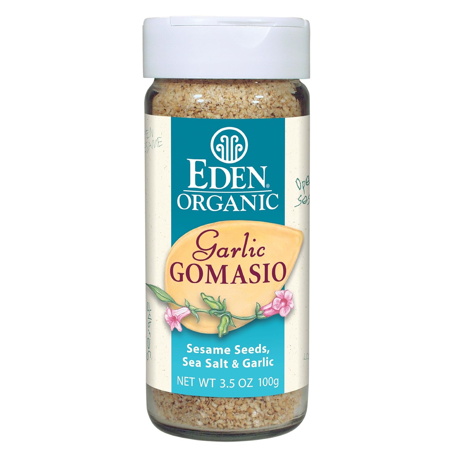 Eden Organic Large discharge sale Garlic Gomasio Sesame Sea Seeds Salt 3.