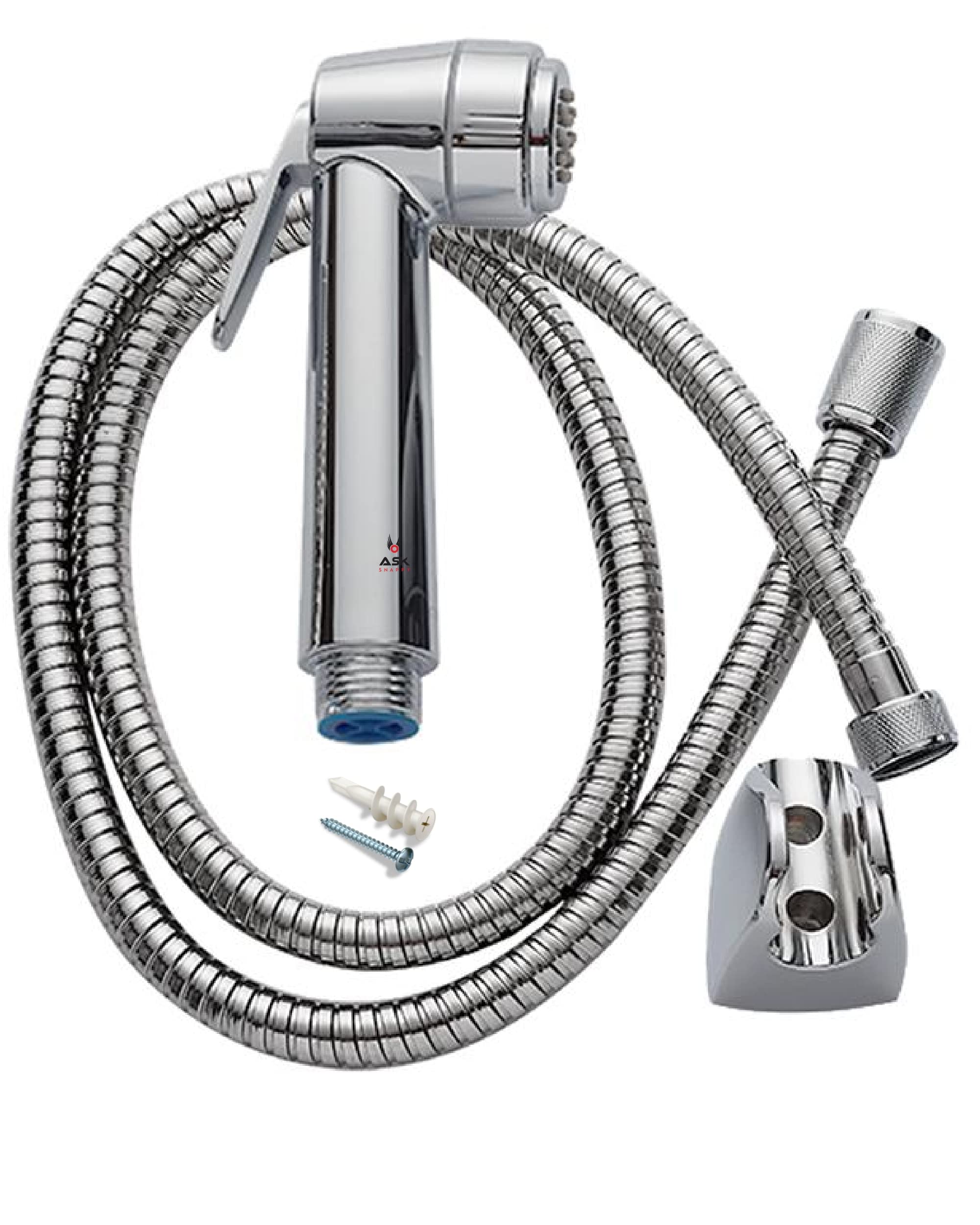 Anti-Leak Shattaf Head- Handheld Bidet Sprayer, Muslim Shower, Shattaf Set with 1.2 M Water Hose Pipe