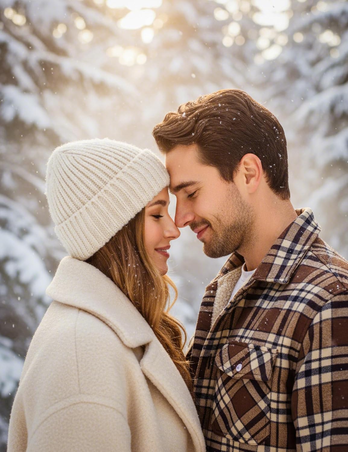 MAGNIVIT Mens Flannel Plaid Shirts Fleece Warm Winter Coat Sherpa Lining Jackets Soft Thickened Outwear Casual Outdoor Travel - Image 3