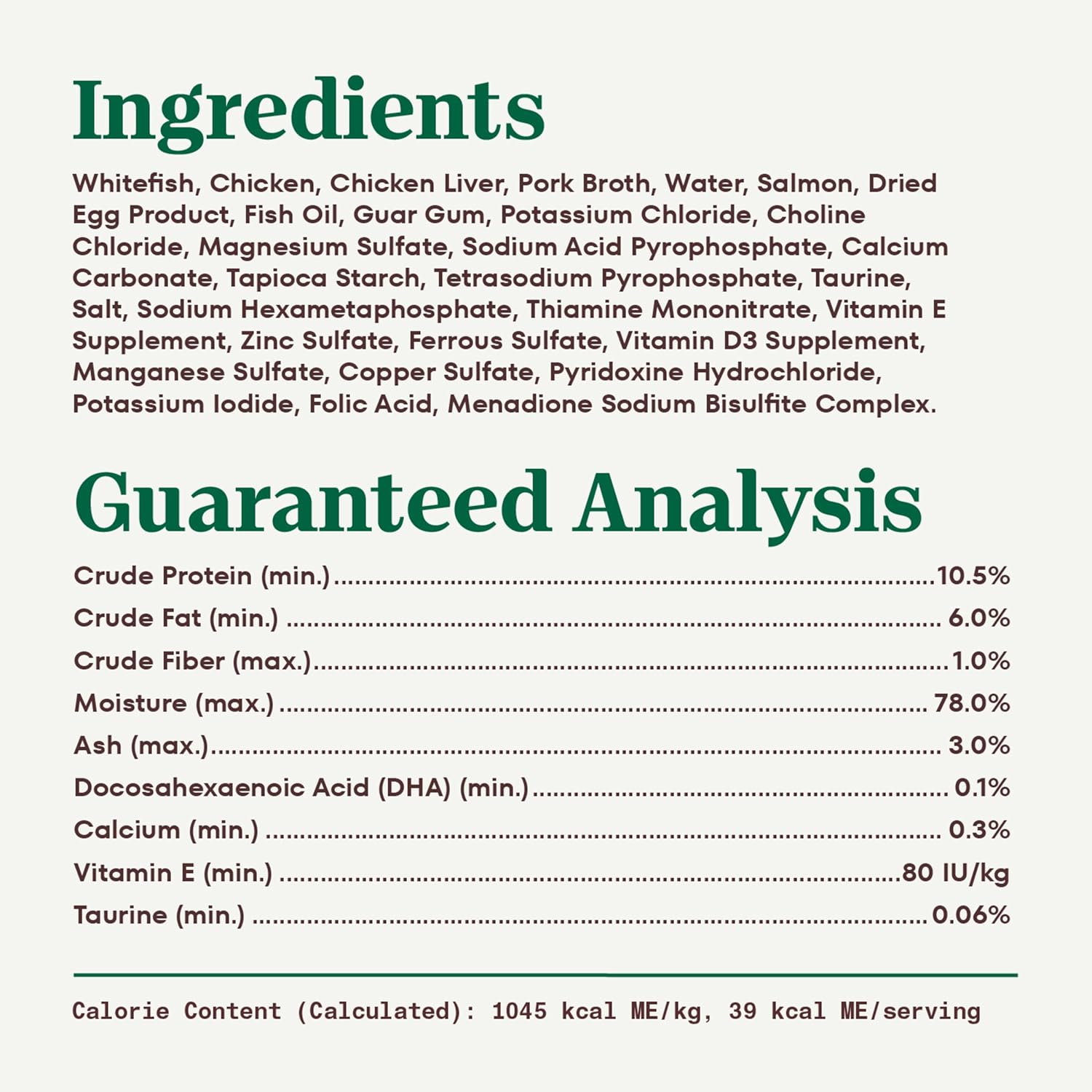 Nutro Perfect Portions Wet Kitten Food Pate Whitefish and Salmon Recipe, Pate Wet Cat Food, 2.6 oz. Twin-Pack Trays, 24 Count, 48 Servings