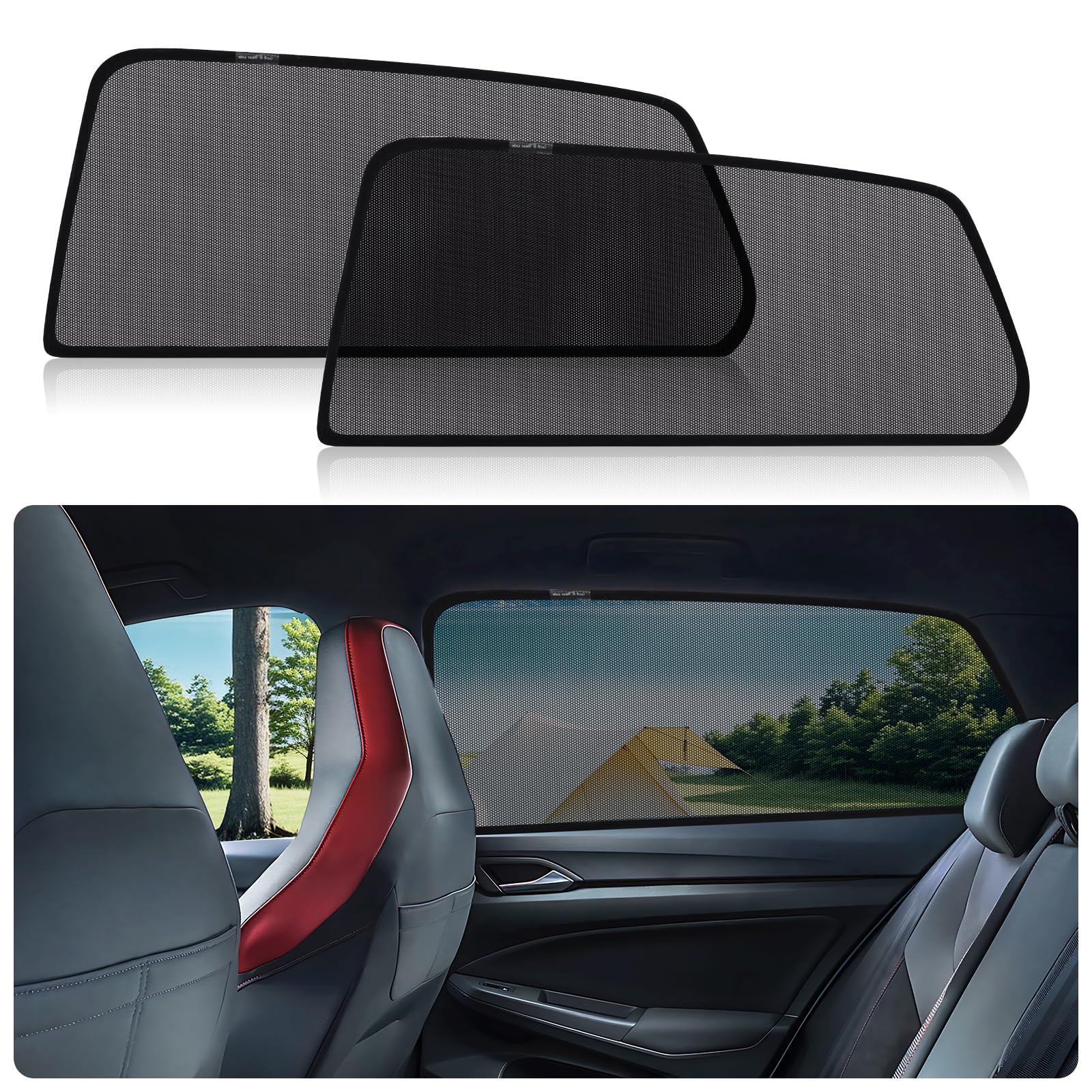 ZATOOTO Car sun shade side window of VW Golf 8 2020-2025, protects