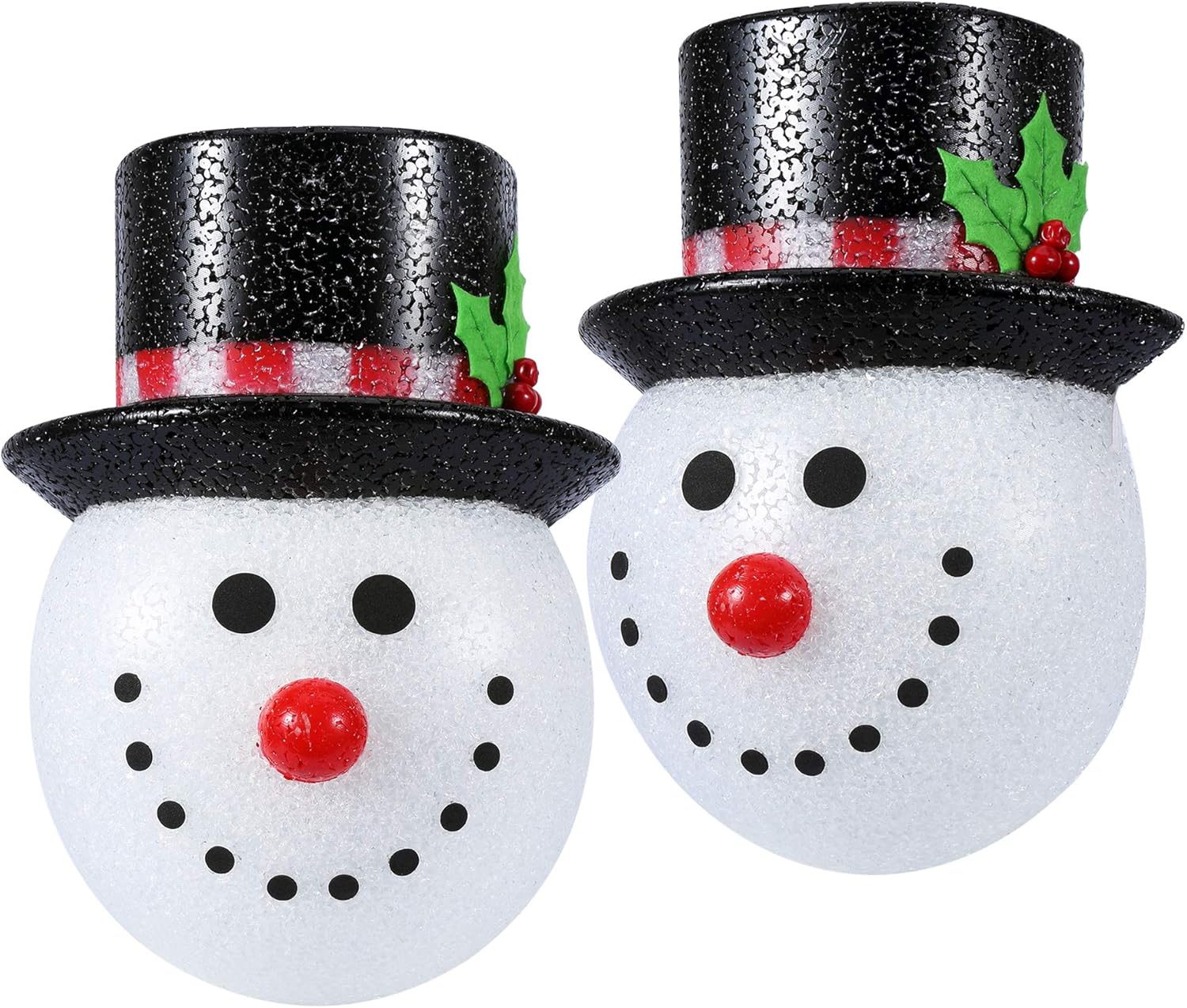 SOLLED 2 Pack Christmas Porch Light Covers, Holiday Snowman Porch Light Covers for Outdoor Christmas Decorations : Patio, Lawn & Garden