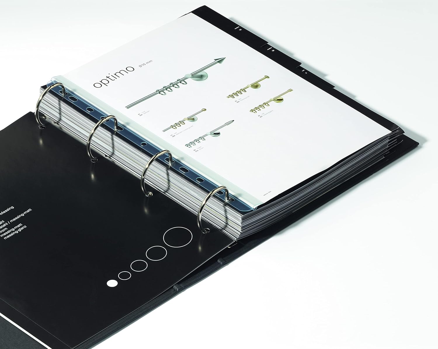 Durable 290219 3 mm Spine Bar for 30 A4 Sheets - Transparent (Pack of 50)