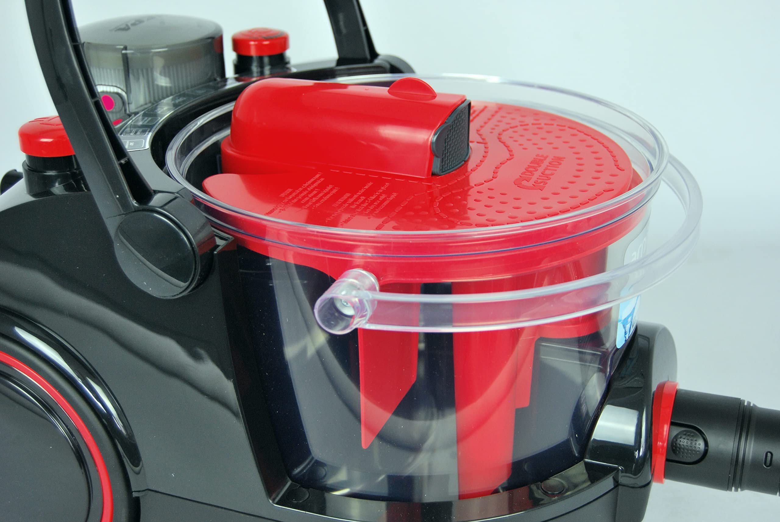 Bora 5000 Staubsauger mit Wasserfilter Rot Wasserstaubsauger mit HEPA H13