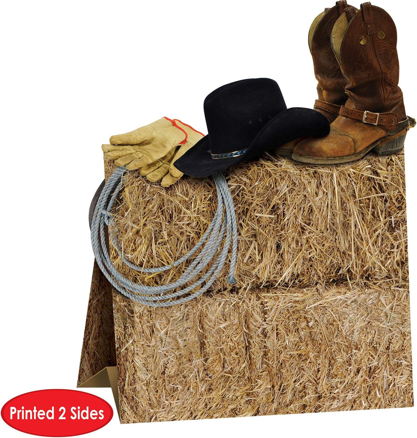 Beistle, 3 Piece 3-D Western Centerpieces, 11"