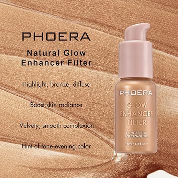 Skin Tint Foundation Flawless Filter for Natural Sun-Kissed Glow, #4 DEEP