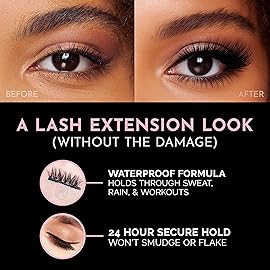 Luxillia Magnetic Eyelashes Kit - 16 Piece Magnetic Eyelash & Eyeliner Set with Applicator - Natural Look Easy Apply Reusable Fake Extension Lashes, No Glue - Pestaas Postizas Magnticas Naturales