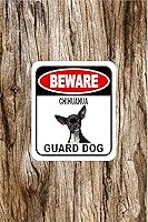 Vista 60 de BEWARE BASSETT HOUND GUARD DOG - Letrero compuesto de aluminio para exteriores, 8.5 x 10 pulgadas