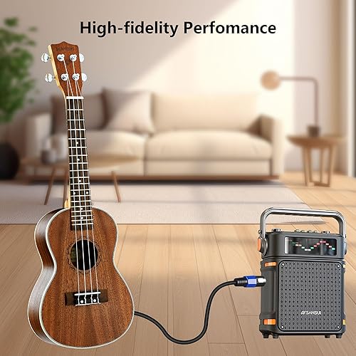 Miniatura 4 de CERRXIAN Cables de altavoz Speakon a 14 TS hembra mono Jack de 1.64 pies, adaptador de audio de altavoz macho TS Jack a Speakon de 0.250 in (14