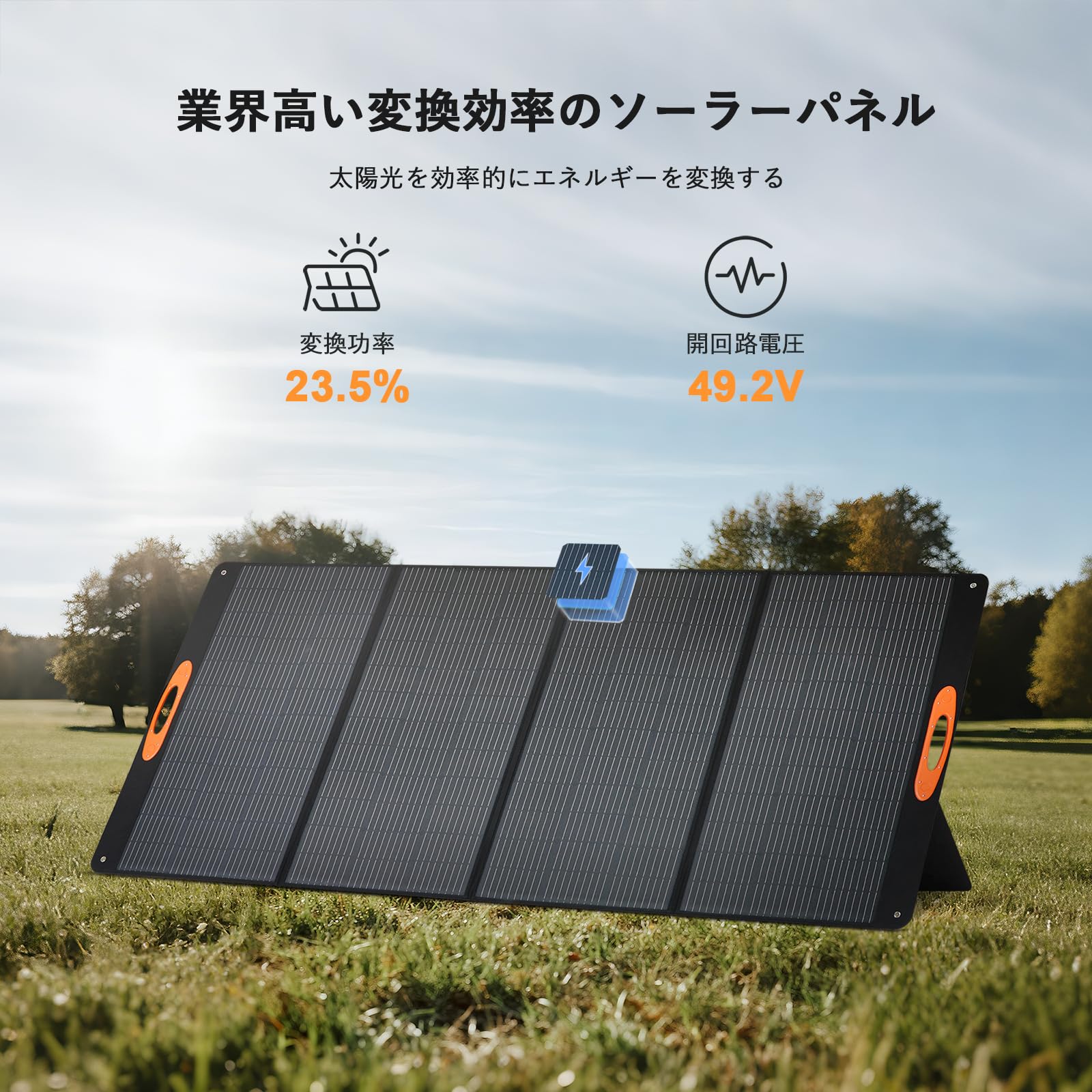 Amazon.co.jp: ポータブル電源 400Wソーラーパネルセット 1024Wh 12