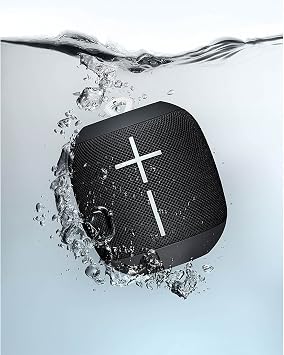 Logitech ULTIMATE EARS WONDERBOOM Super Portable Waterproof Bluetooth Speaker - Phantom Black (Renewed)