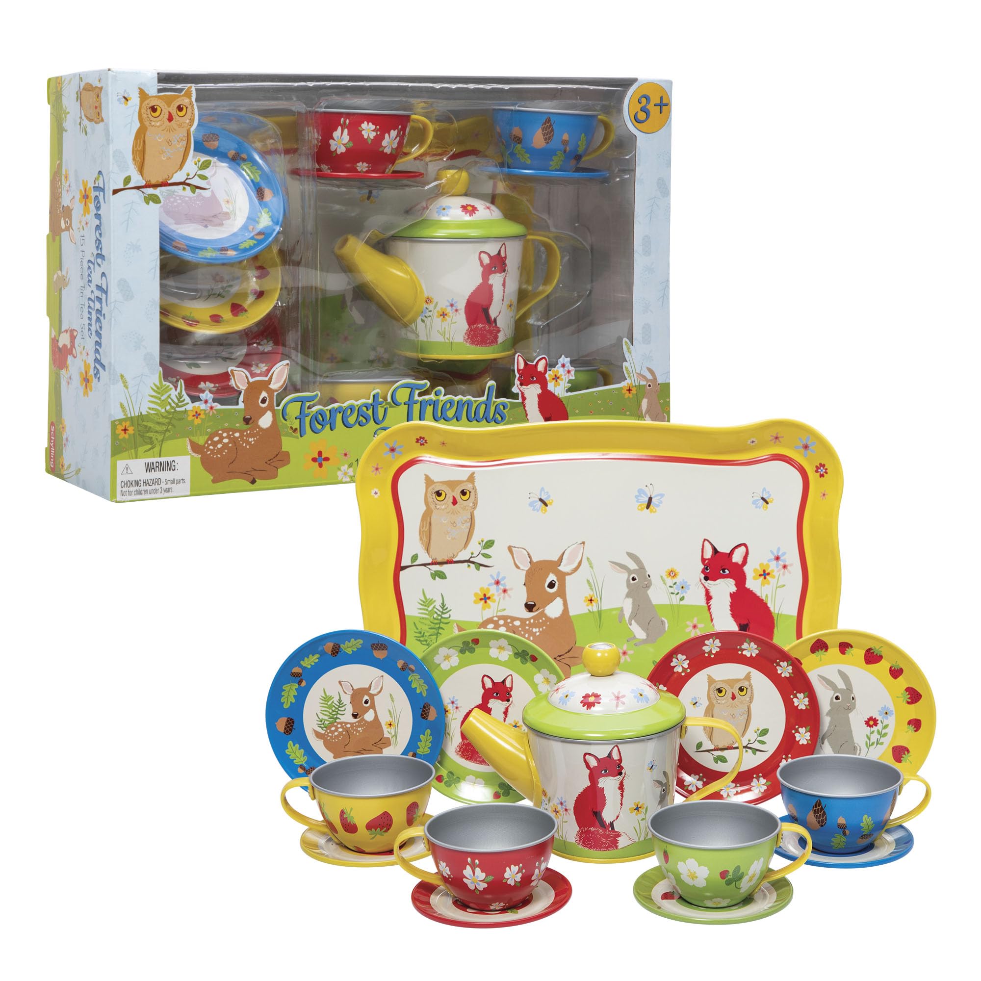 Amazon.com: Schylling Forest Friends Tea Time Toy : Toys & Games