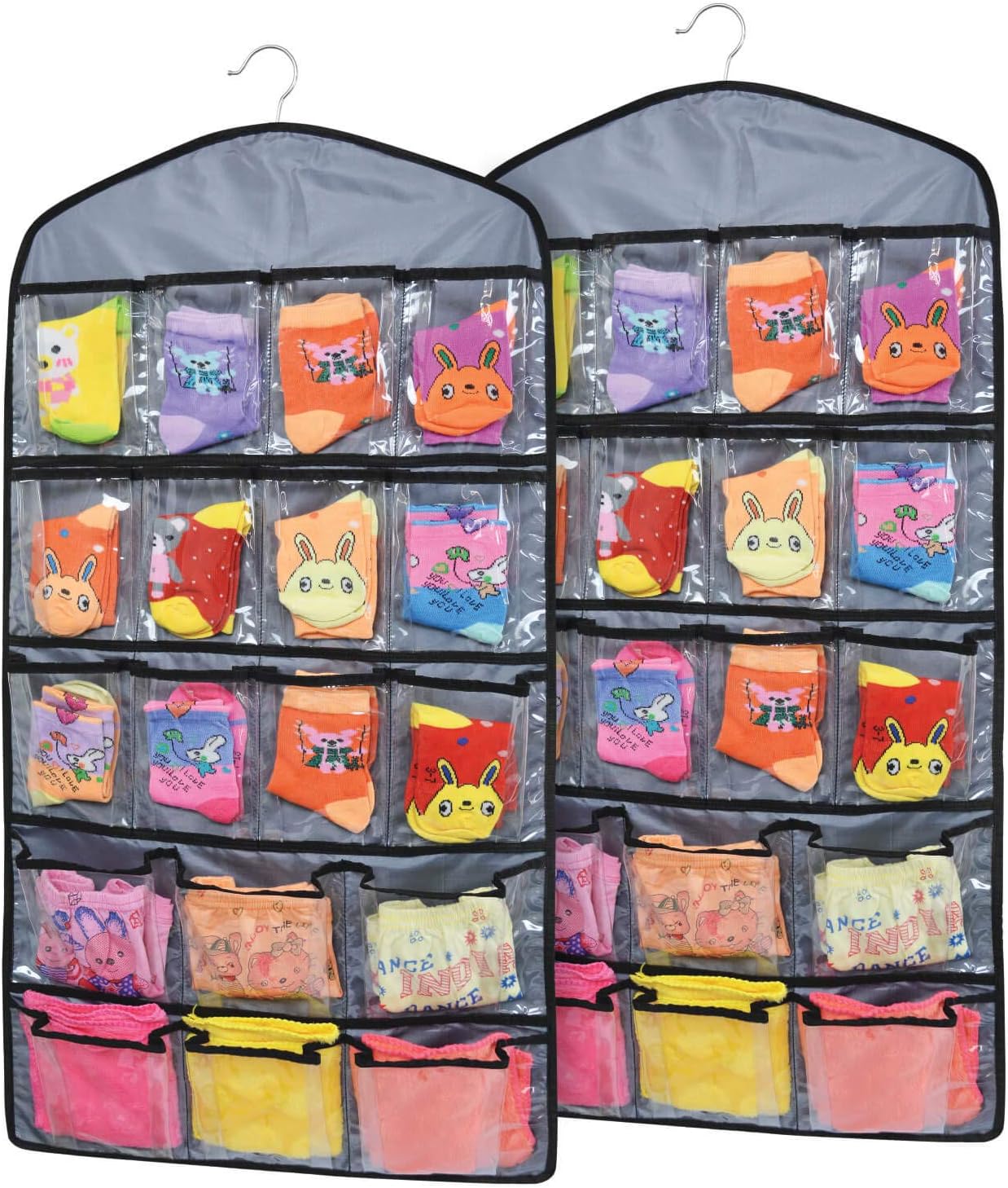 NGX Fabric overTheDoor Shoe Organizer, Standard, Black Amazon.in